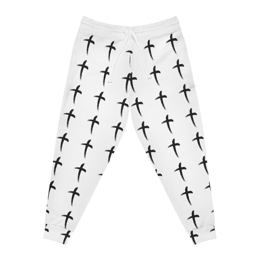 Graphic Cross Multi Cross Athletic Joggers