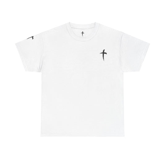 Unisex Heavy Cotton John 14:6 Graphic Cross Tee