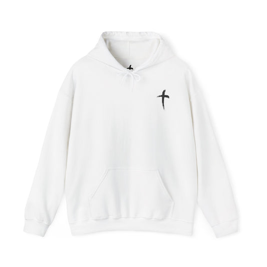 Unisex Heavy Blend™ John 14:6 Hooded Graphic Cross Sweatshirt