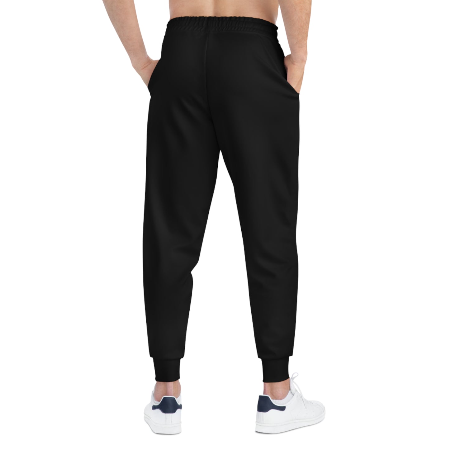 Graphic Cross Black Athletic Joggers