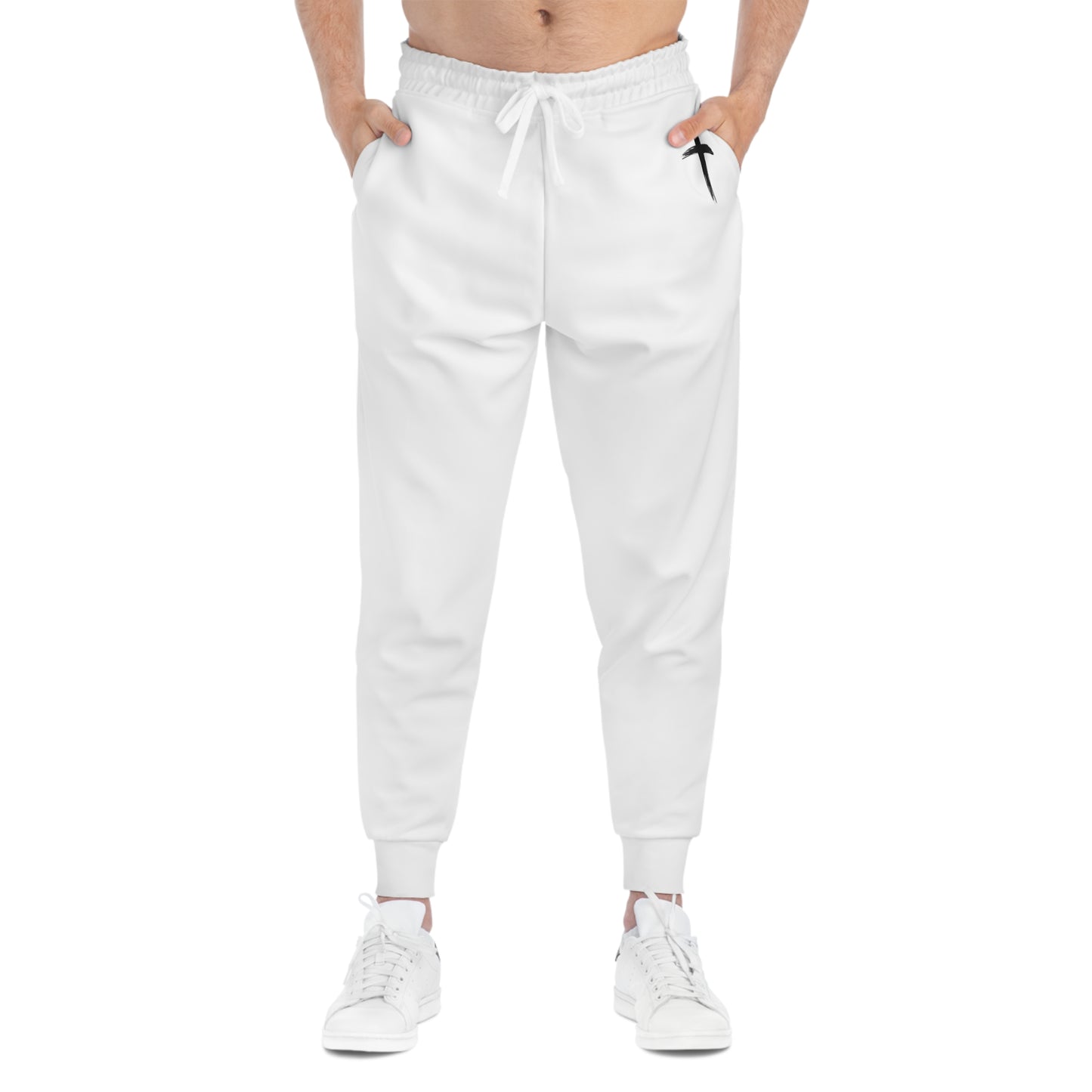 Graphic Cross Athletic Joggers