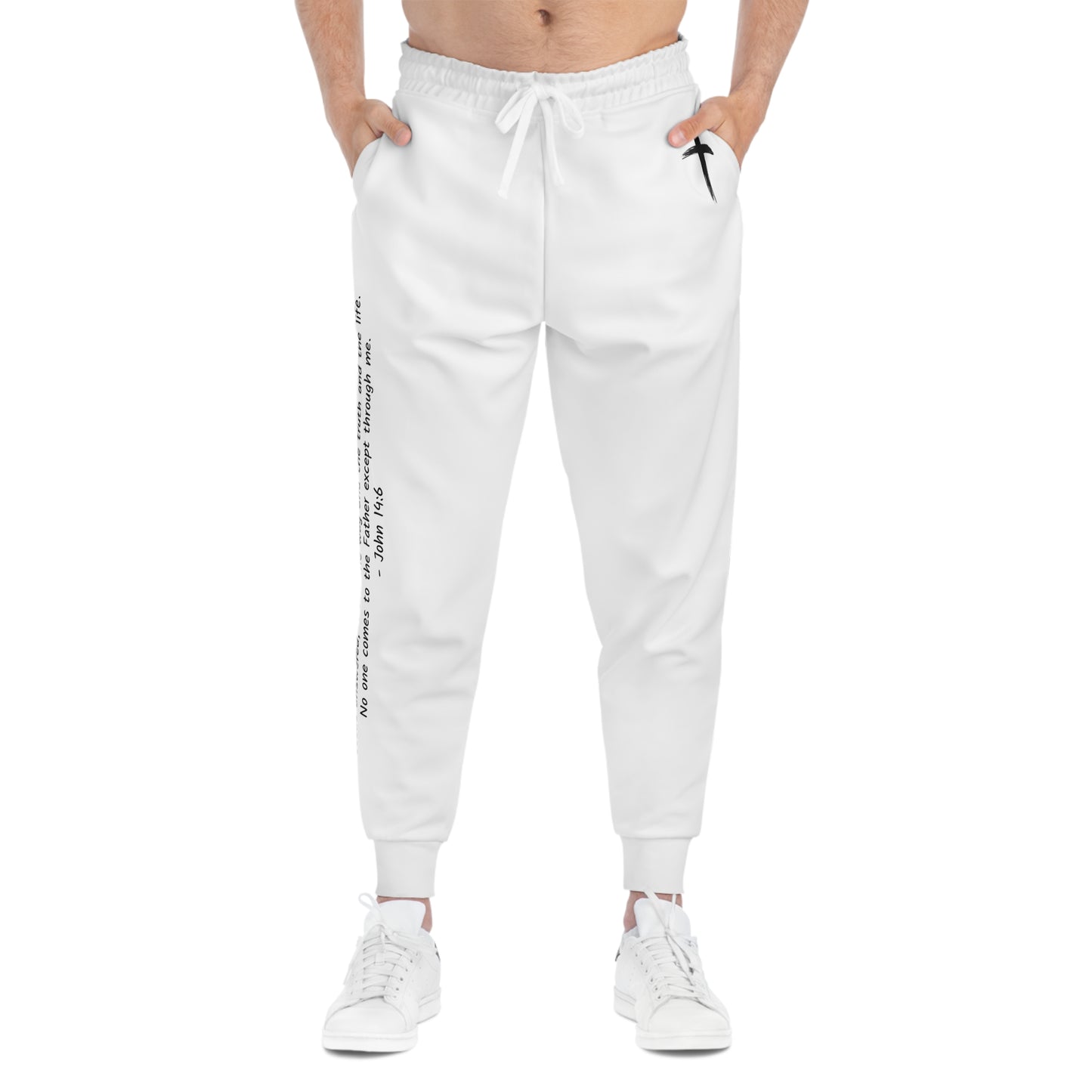 John 14:6 Graphic Cross Athletic Joggers