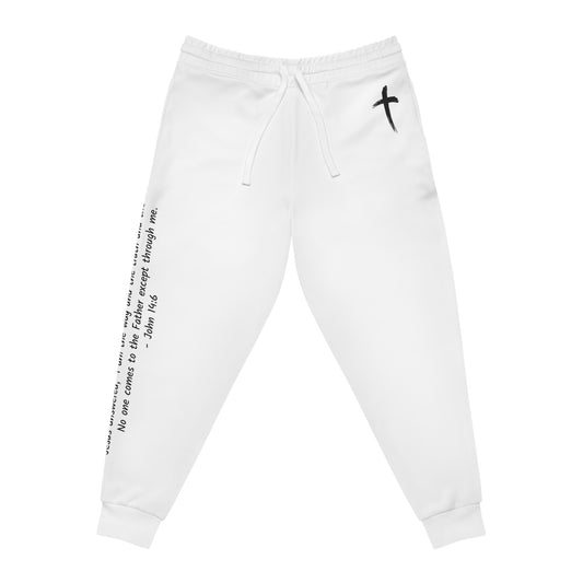 John 14:6 Graphic Cross Athletic Joggers